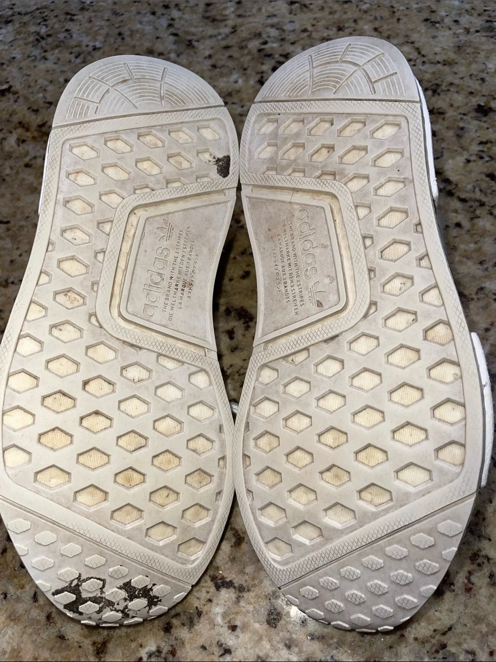 adidas white knit